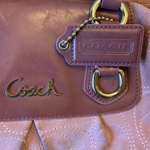 Pink Coach Purse - Picture 2 of 16